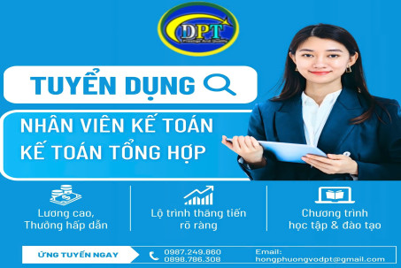 TUYÊN DỤNG NHÂN SỰ KẾ TOÁN